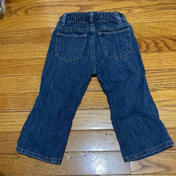 Old Navy ❤️ Kid's 100% Cotton Straight Leg Jean Size 18-24 Months (PRE-LOVED) - Picture 2 of 7